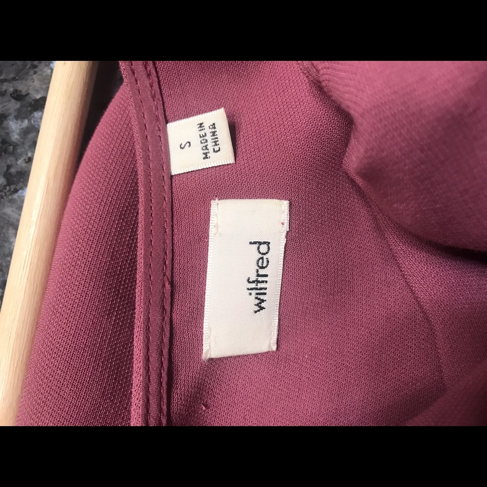 Wilfred mauve dress- perfect for summer.